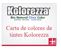 Carta de colores de tintes Kolorezza